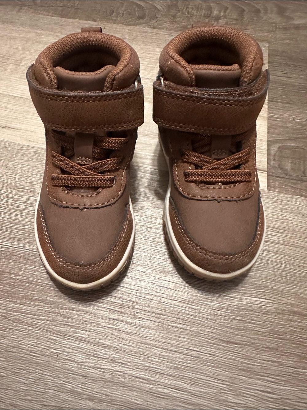 Stride Rite Toddler High-Top Boots with Velcro Strap